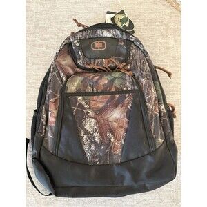 Ogio Tribune 17 Laptop Backpack Multi Compartments~Camouflage & Black~ NWT